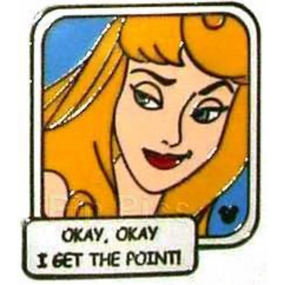 Disney Trading Pin 51758 Princess Aurora Sleeping‎ Beauty Quote Hidden Mickey